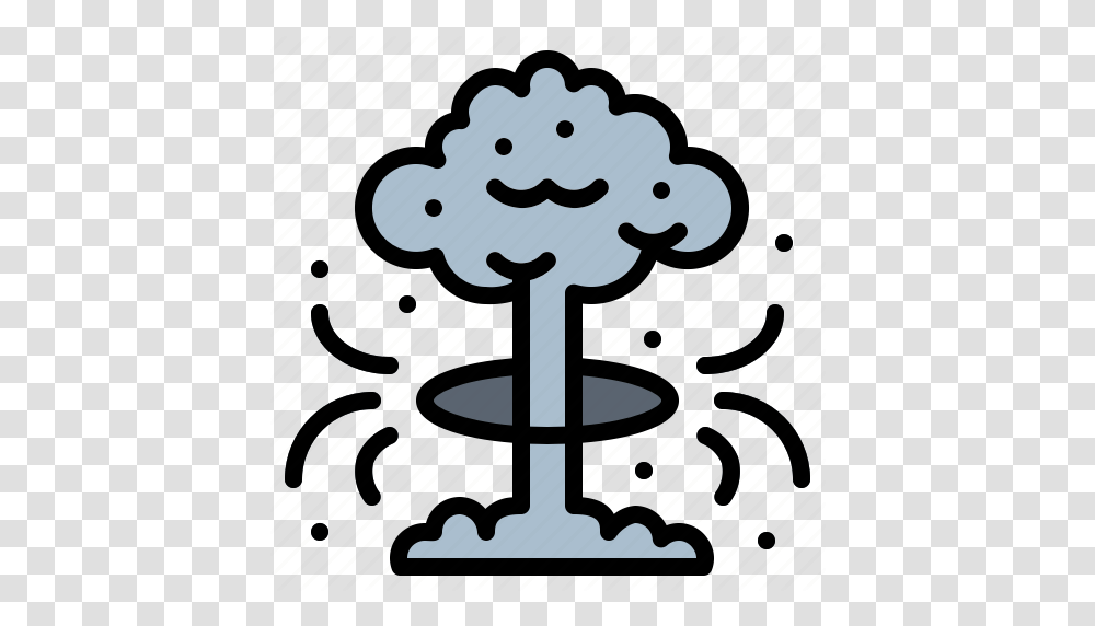 Bomb Explosion Explosive Nuclear Icon, Water, Fountain Transparent Png
