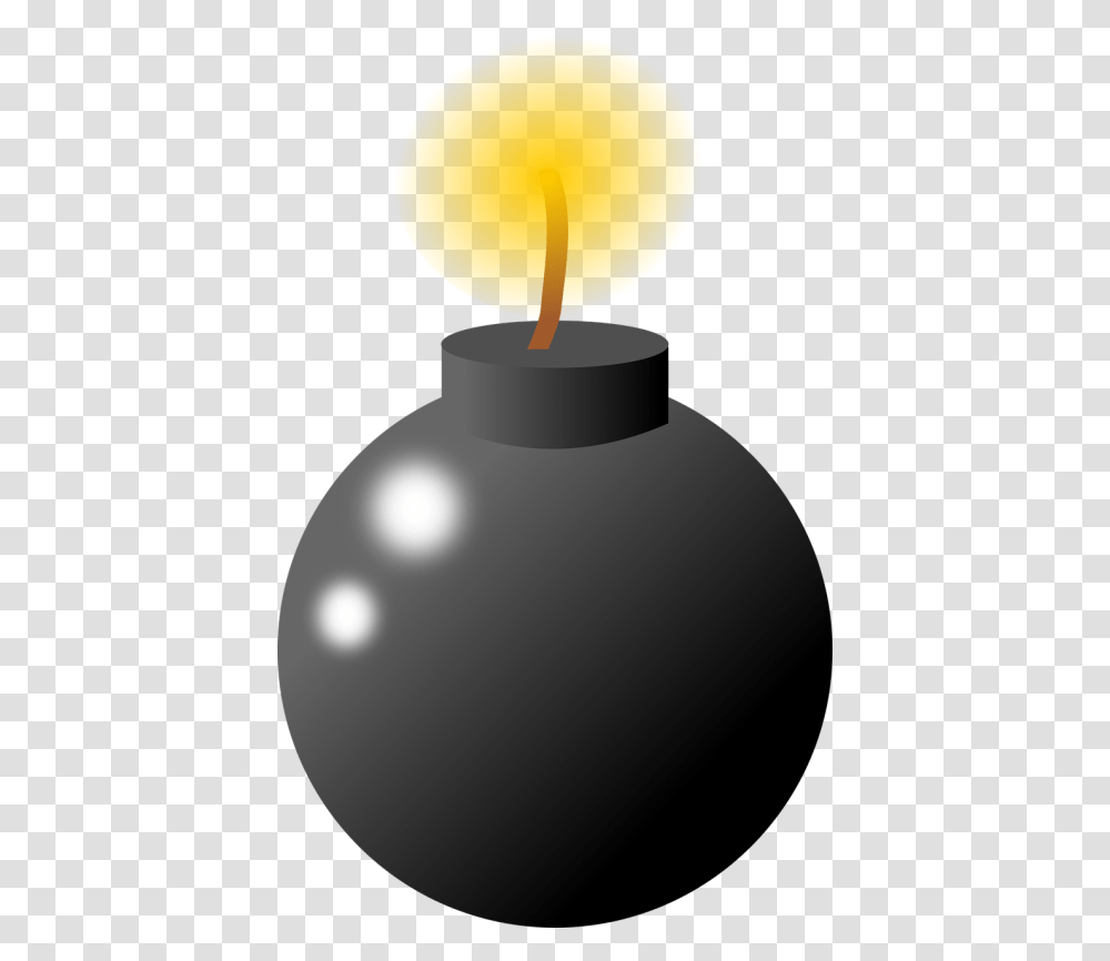 Bomb Explosive Danger Cartoon Icon Weapon 2d Bomb, Candle, Light, Lamp Transparent Png