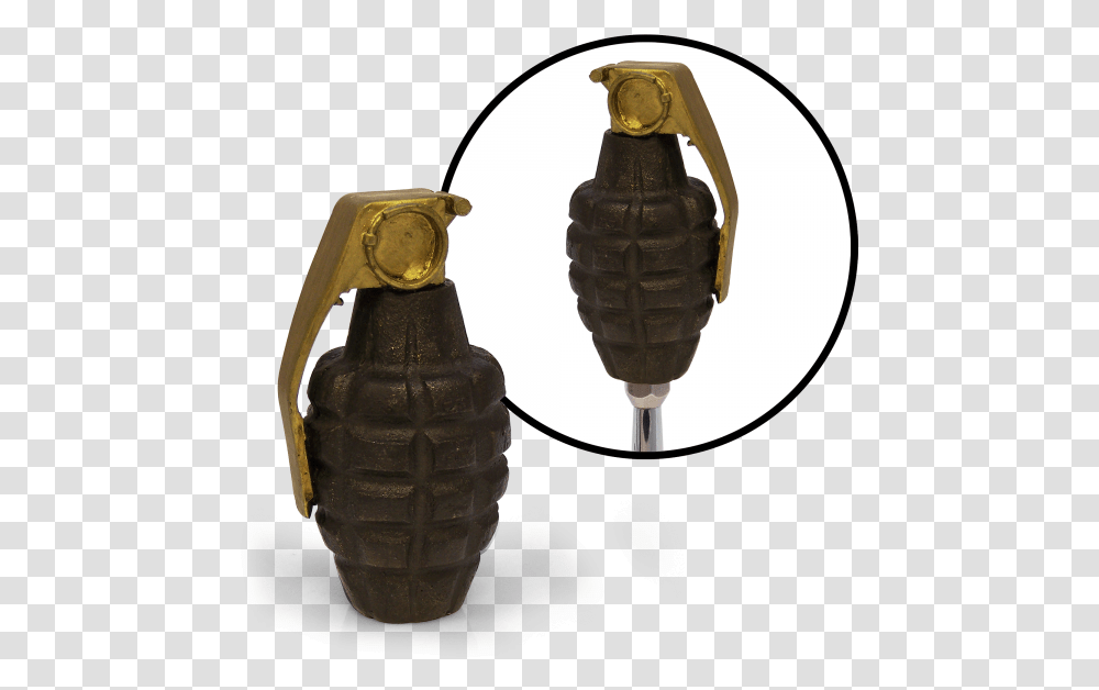 Bomb Knob Shift, Weapon, Weaponry, Grenade Transparent Png