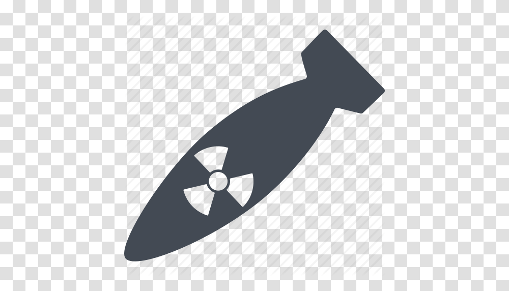 Bomb Nuclear Bomb Nuclear Weapon War Icon, Weaponry, Oars, Torpedo, Vehicle Transparent Png