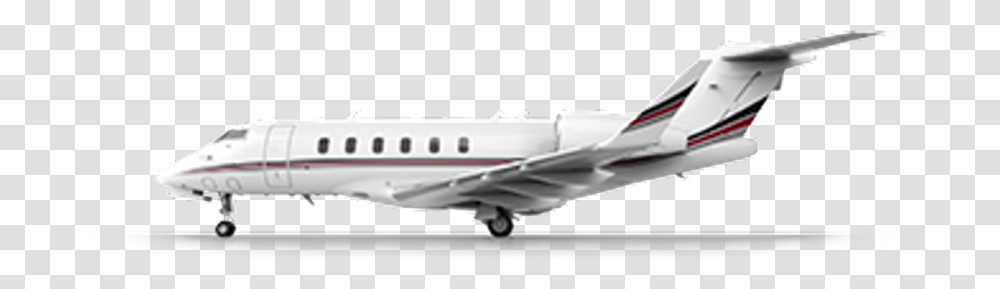 Bombardier Challenger 350 Profile, Airplane, Aircraft, Vehicle, Transportation Transparent Png