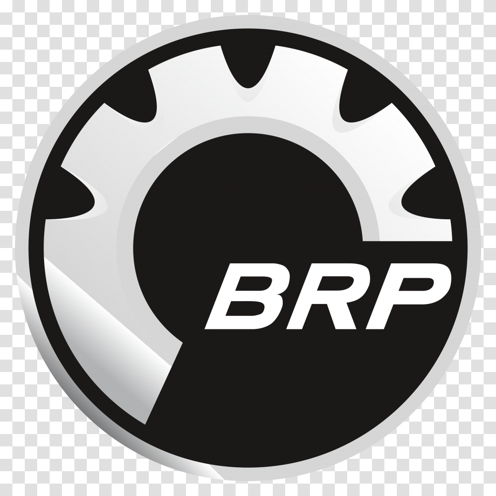 Bombardier Recreational Products Brp Logo, Symbol, Trademark, Soccer Ball, Spoke Transparent Png