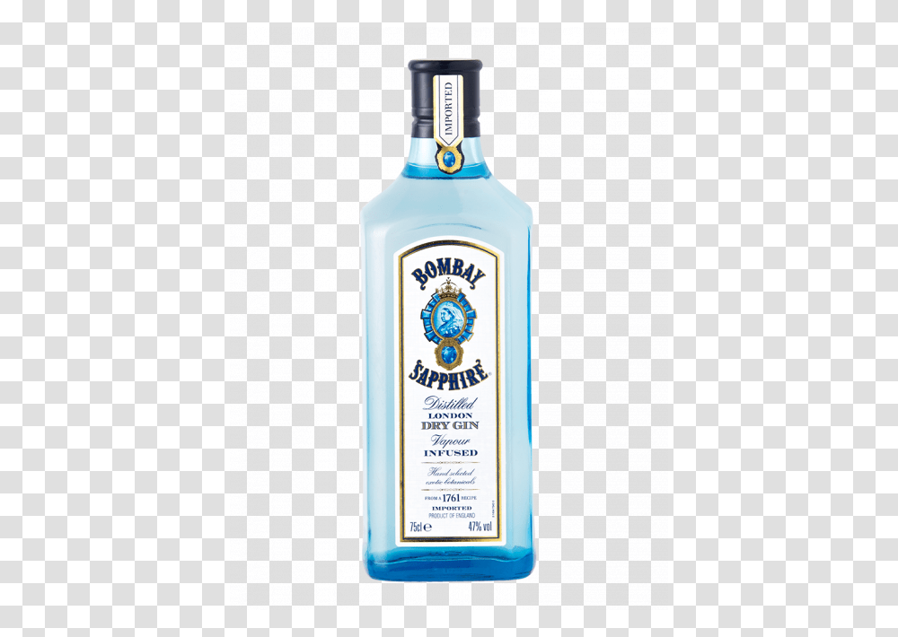 Bombay Saphire, Liquor, Alcohol, Beverage, Drink Transparent Png