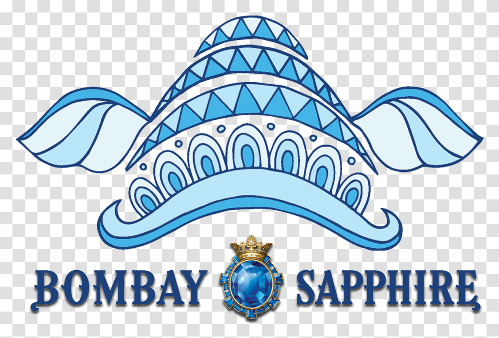 Bombay Sapphire Wallpaper Bombay Sapphire, Clothing, Apparel, Logo, Symbol Transparent Png