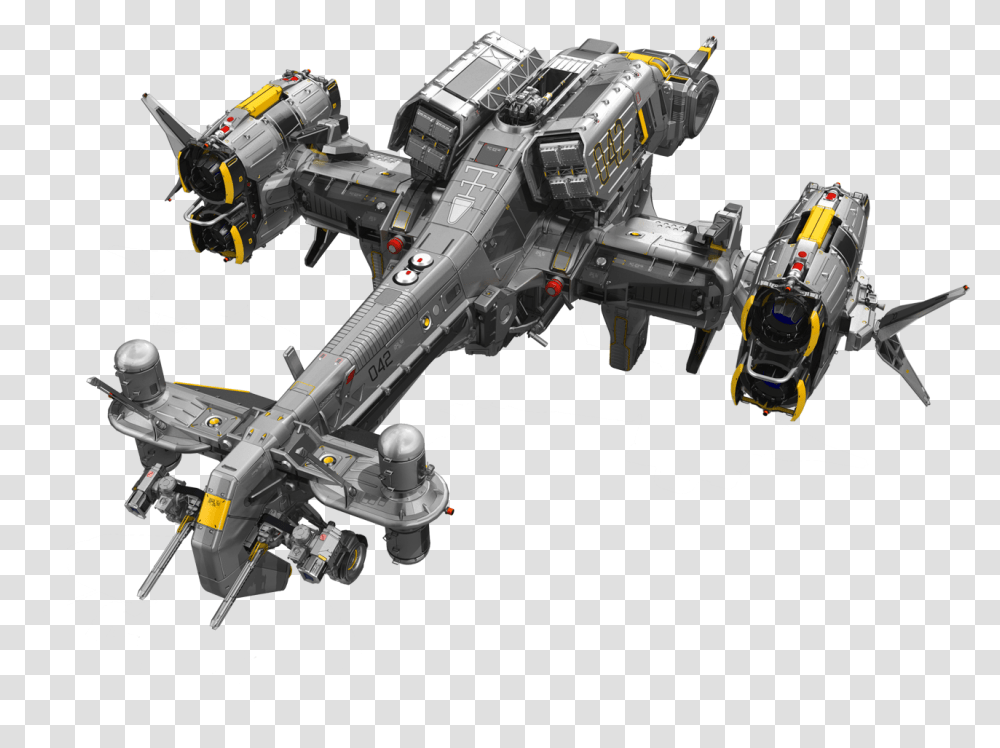 Bomber Futuristic Spaceship Background, Toy, Aircraft, Vehicle, Transportation Transparent Png