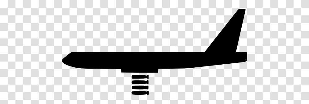 Bomber Plane Clip Art, Silhouette, Word, Arrow Transparent Png