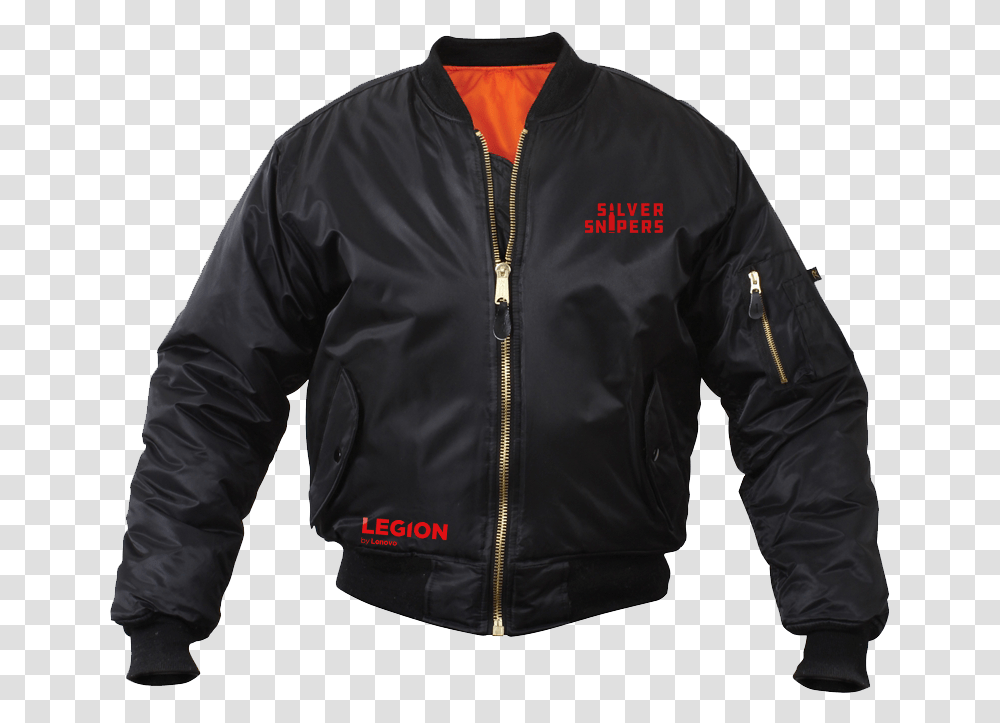 Bomberj Ma1 Flight Jacket, Apparel, Coat, Leather Jacket Transparent Png