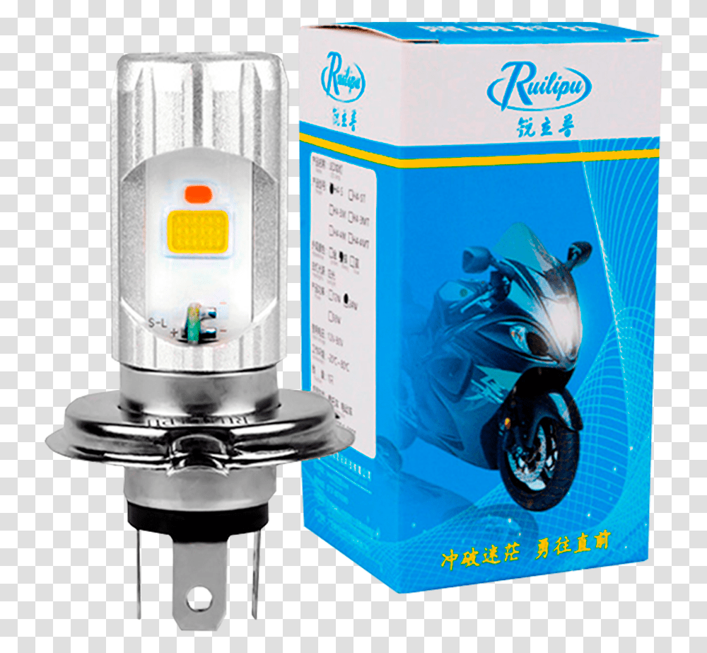 Bombillo Led H4 Para Motos Headlamp, Mixer, Appliance, Machine, Light Transparent Png