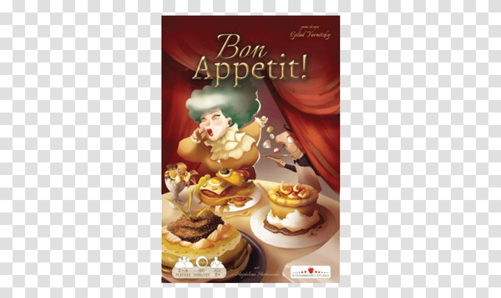 Bon Appetit Board Game By Strawberry Studios, Birthday Cake, Dessert, Food, Sweets Transparent Png