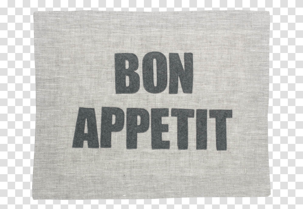Bon Appetit Placemat Towel, Rug, Bag, Sack Transparent Png