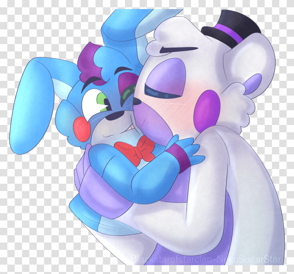 Bon Bon X Funtime Freddy Cause I Think Theyre Cute Funtime Freddy X Bon Bon, Inflatable, Snowman, Outdoors Transparent Png