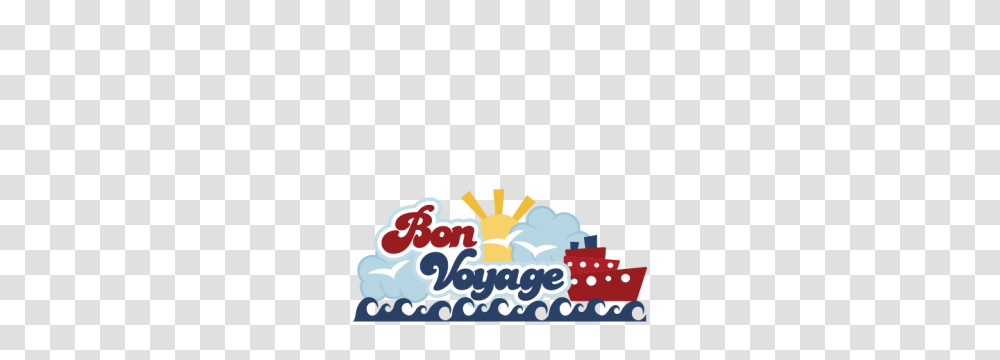 Bon Voyage Scrapbook Title Cruise Scrapbook Title Cruise, Birthday Cake, Food, Label Transparent Png