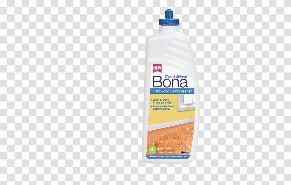 Bona Hardwood Floor Cleaner, Bottle, Lotion, Label Transparent Png