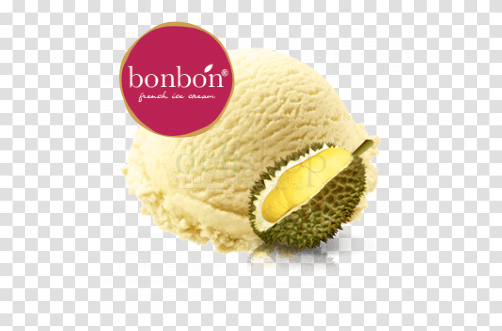 Bonbon Ice Cream Vanilla Ice Cream, Dessert, Food, Creme, Plant Transparent Png
