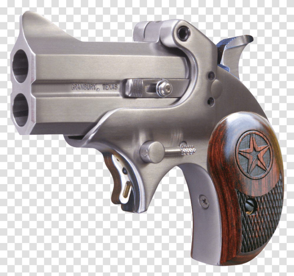 Bond Arms Bam Mini Original Derringer Single 45 Colt Bond Arms Cowboy Defender, Handgun, Weapon, Weaponry Transparent Png