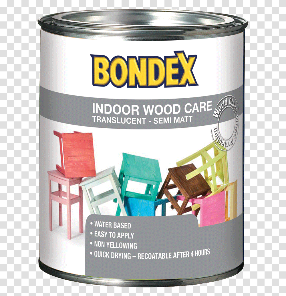 Bondex, Chair, Furniture, Tin, Flyer Transparent Png