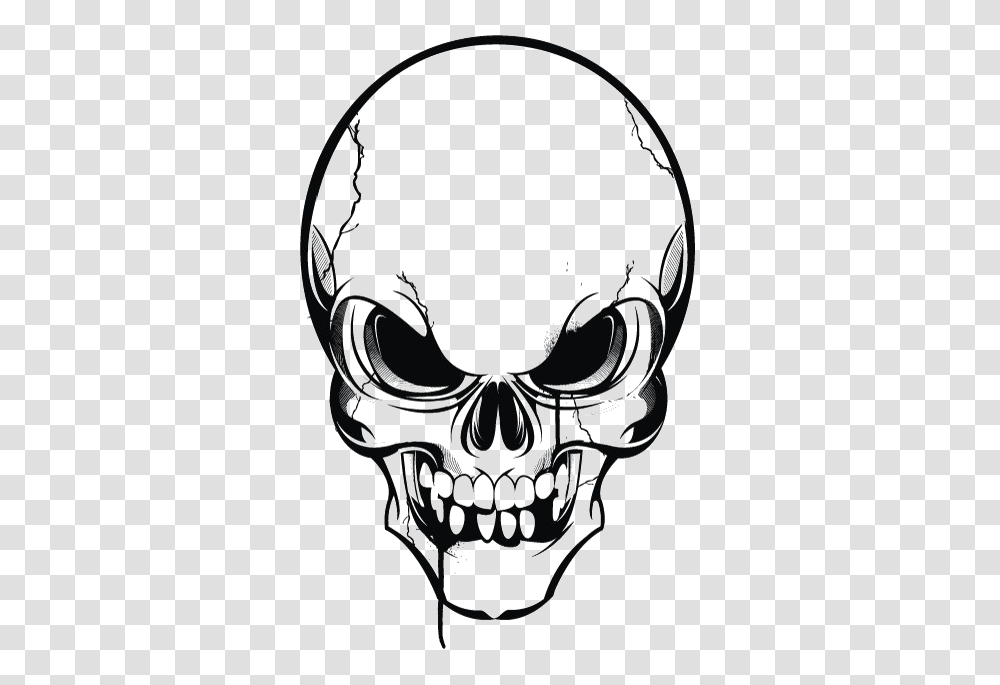 Bone Angry Skull, Emblem, Glass, Goblet Transparent Png