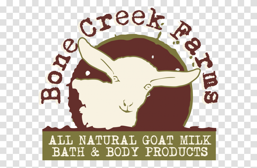 Bone Creek Farms, Poster, Advertisement, Mammal, Animal Transparent Png