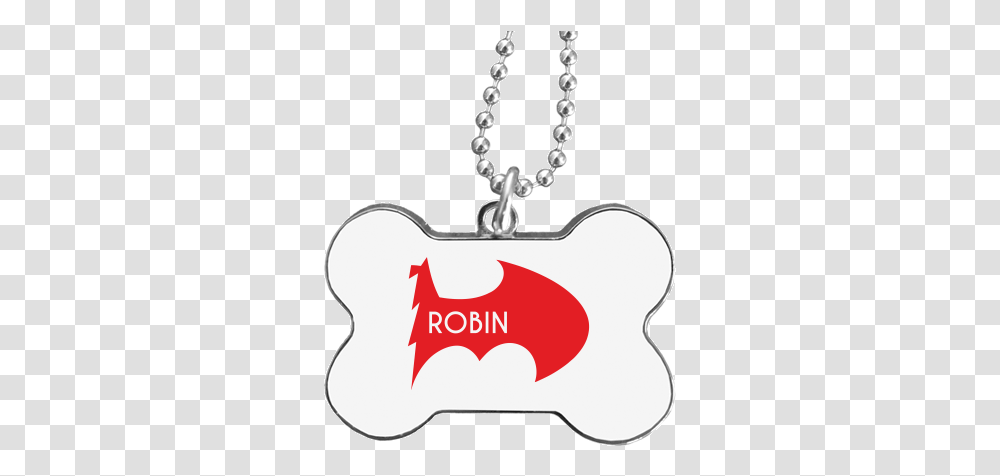 Bone Dog Tag With Printing Robin Vs Batman Mandala Kutya, Pendant, Leisure Activities, Necklace, Jewelry Transparent Png