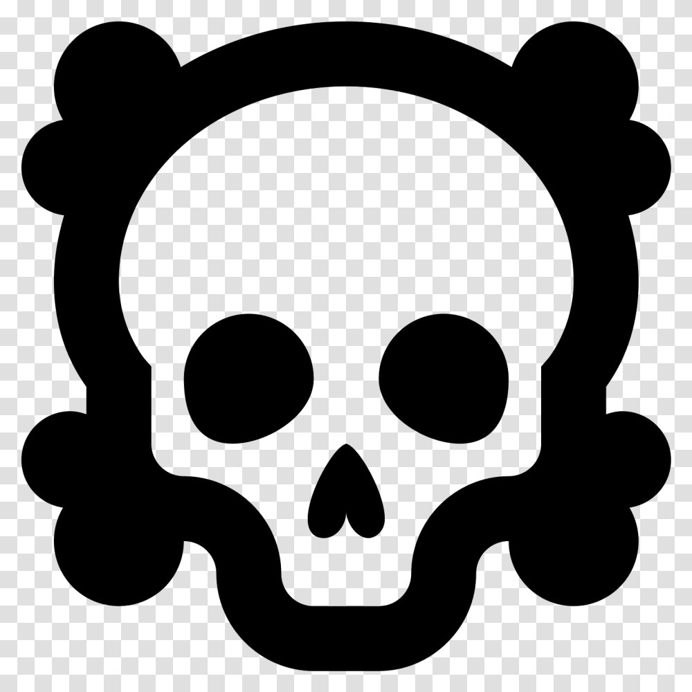 Bone Skull Icon Transparente, Gray, World Of Warcraft Transparent Png