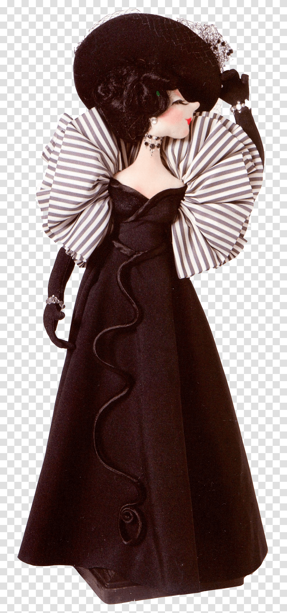 Boneca De Pano Antiga, Dress, Female, Person Transparent Png