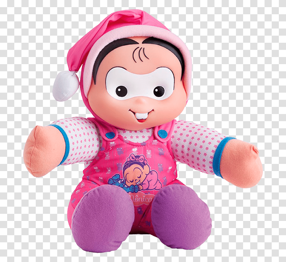 Boneca De Pano Boneca Da Monica De Pano, Toy, Doll, Person, Human Transparent Png