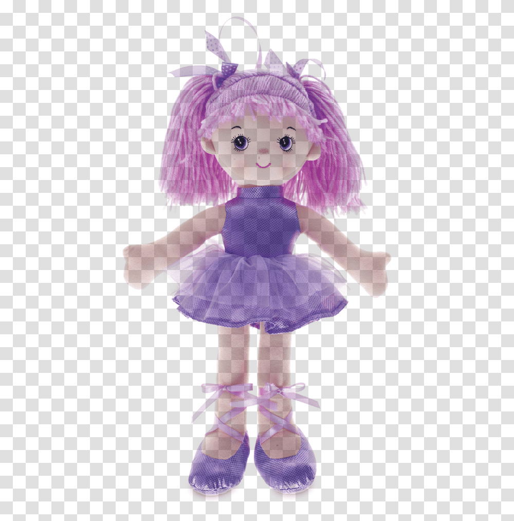 Boneca De Pano Lilas, Doll, Toy Transparent Png