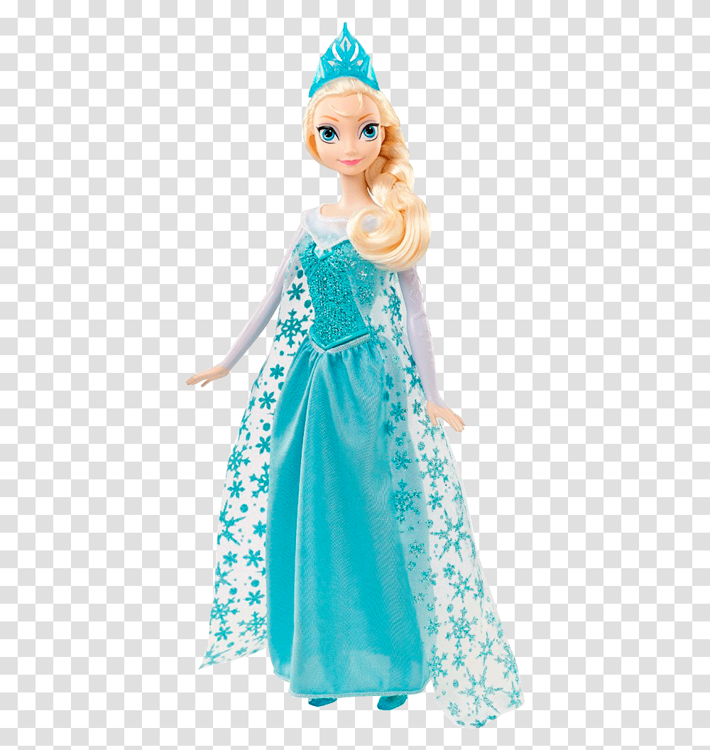 Boneca Frozen Elsa Musical Cmk56 Mattel Sortido Principal Princess Frozen Elsa Disney, Doll, Toy, Costume Transparent Png