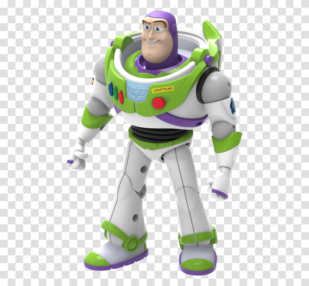 Boneco Buzz Lightyear Articulado Toyng Light Year, Robot Transparent Png