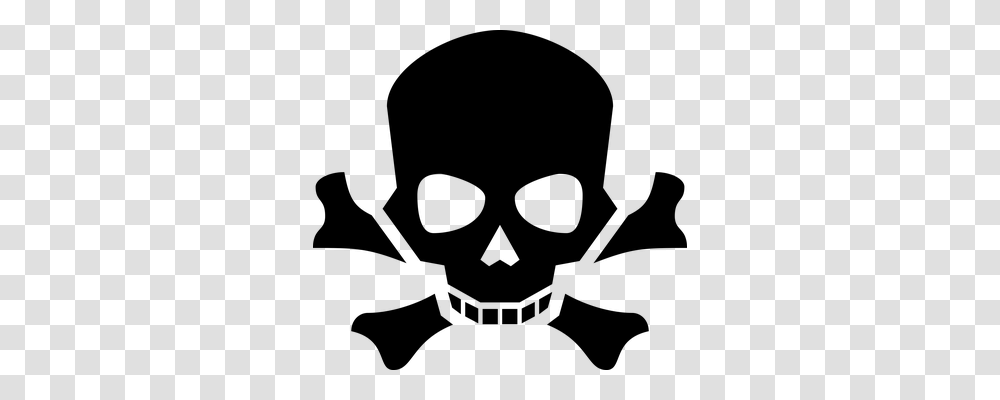 Bones Danger Death Pirate Poisonous Skull Copyright Free Images, Gray, World Of Warcraft Transparent Png