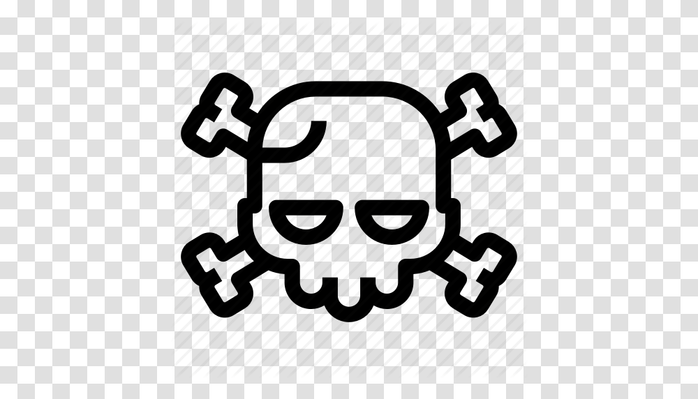 Bones Halloween Roger Skull Icon, Piano, Vehicle, Transportation, Handbag Transparent Png