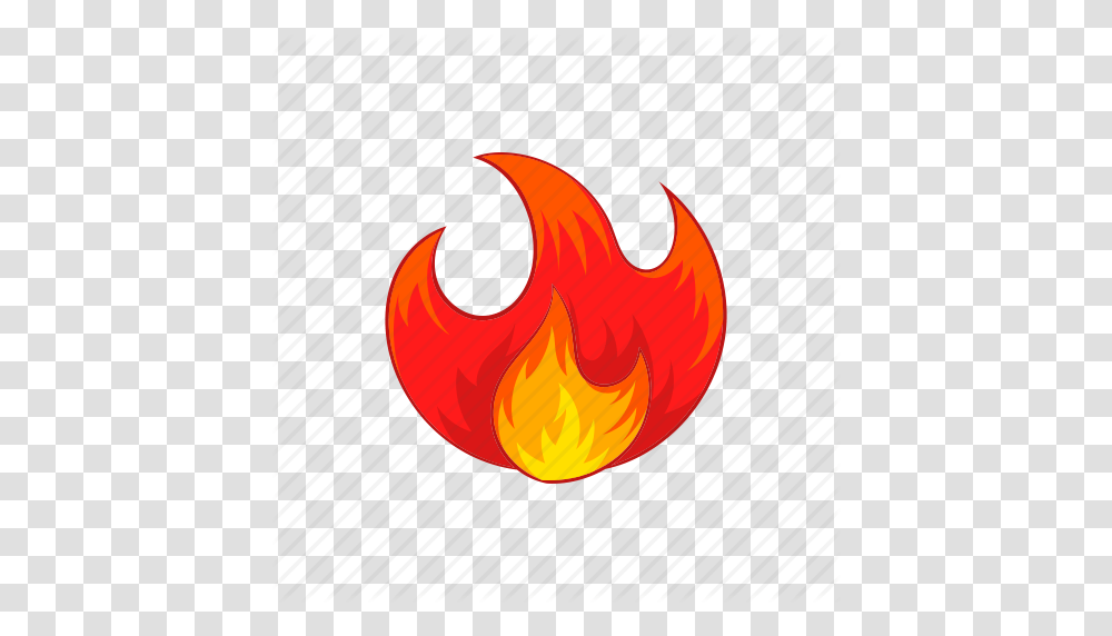 Bonfire Burn Cartoon Fire Flame Hot Sign Icon, Fish, Animal Transparent Png