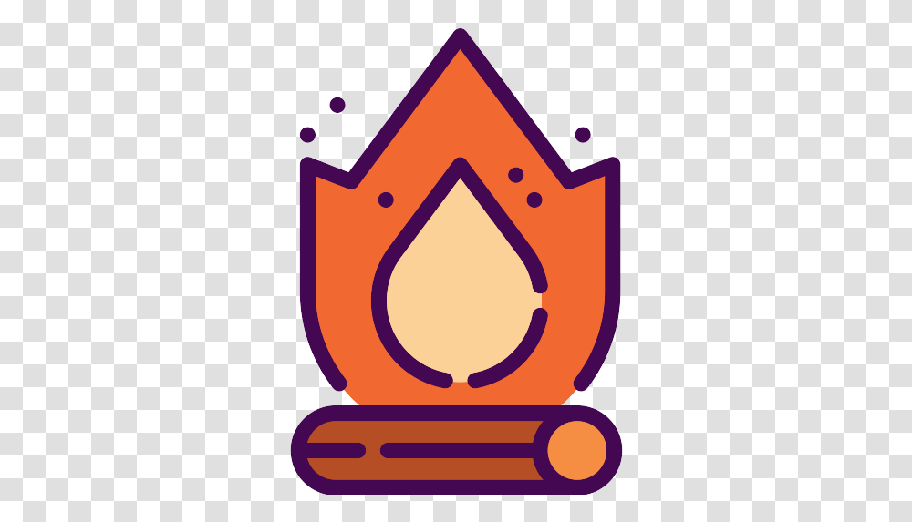 Bonfire Burn Icon Icon, Symbol, Poster, Advertisement, Logo Transparent Png