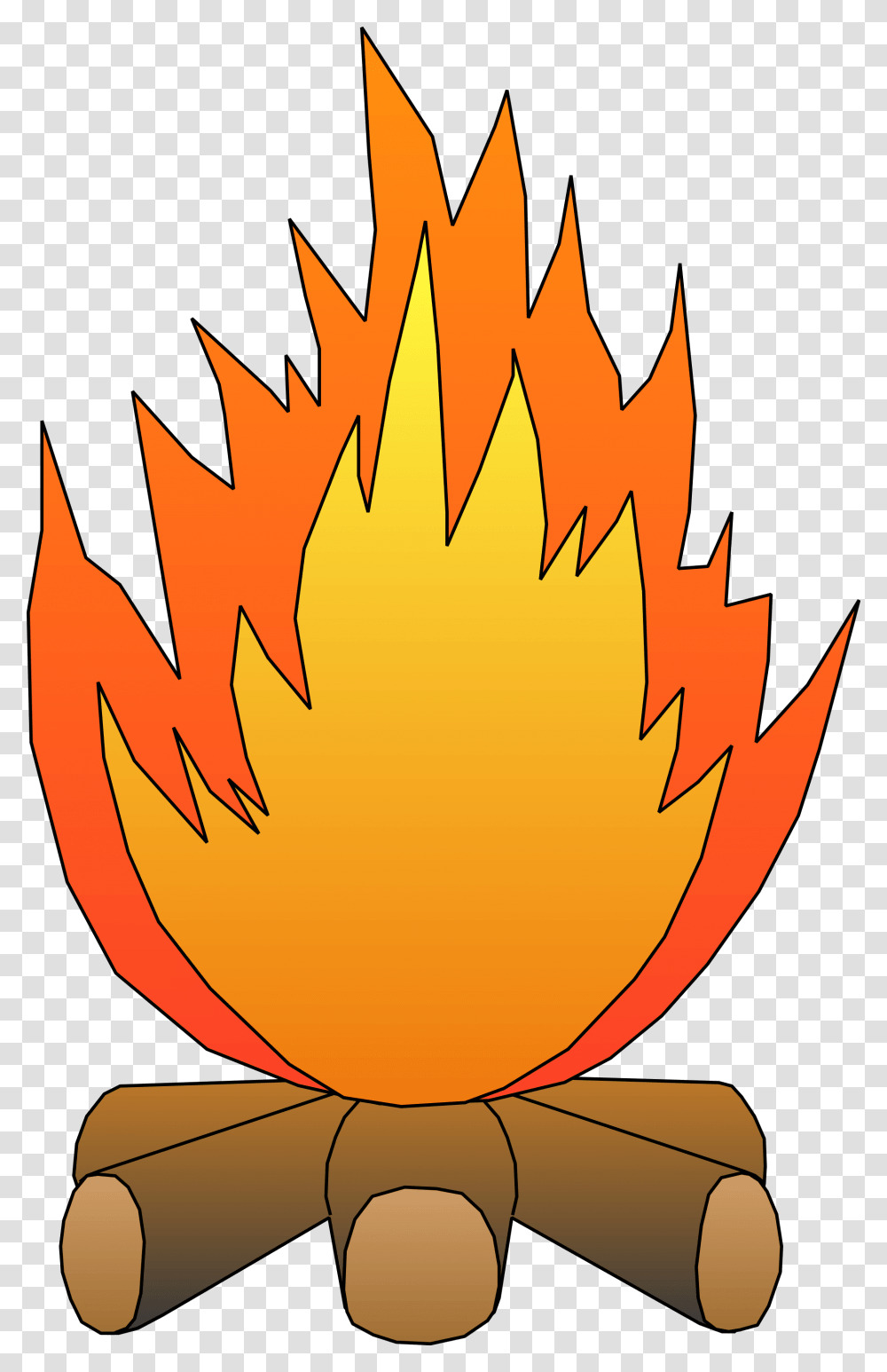 Bonfire Cliparts Black, Flame Transparent Png