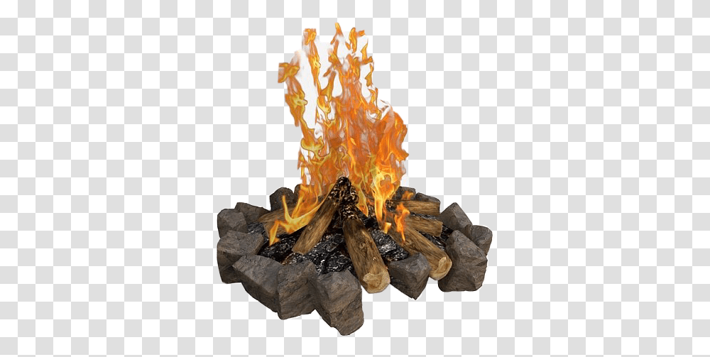 Bonfire Fire Camp Summer Freetoedit Bonfire 3d Model, Flame, Mineral, Crystal Transparent Png