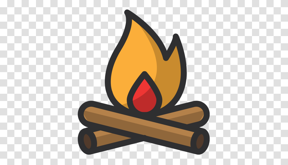 Bonfire, Nature, Flame, Light, Torch Transparent Png