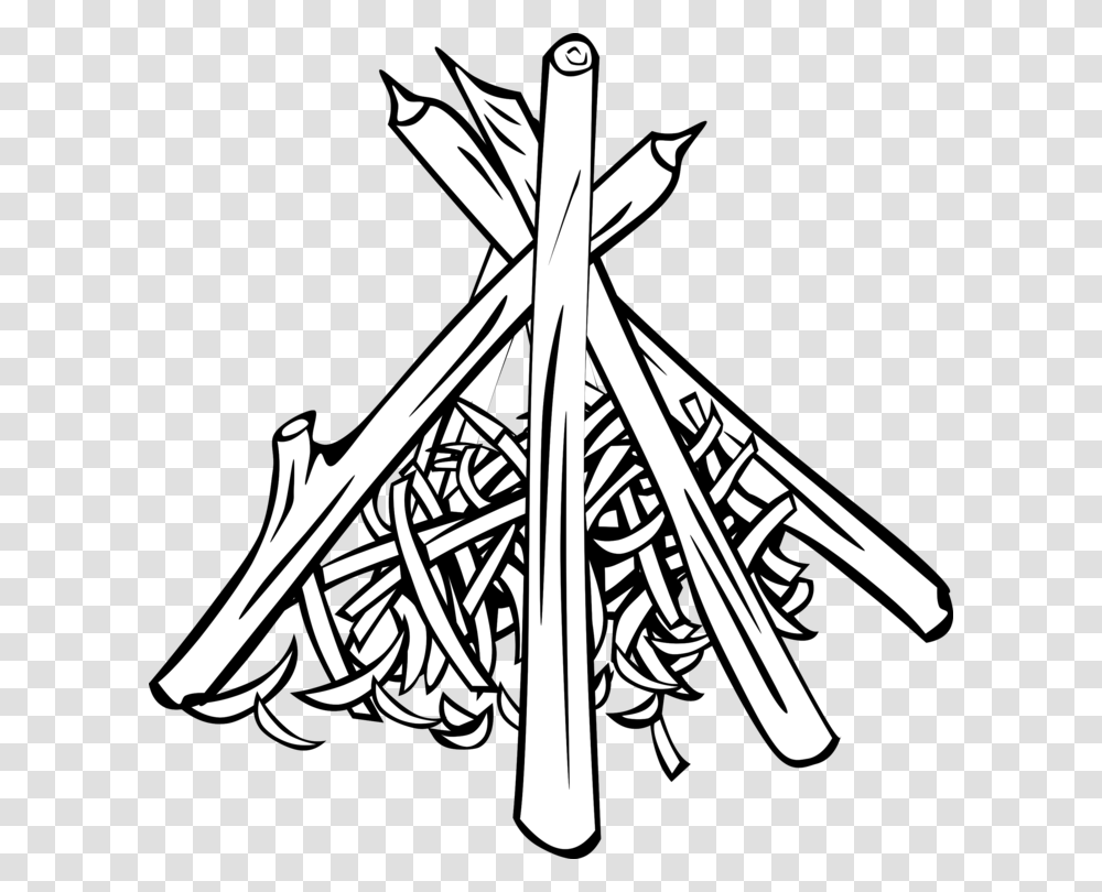 Bonfire Night Campfire Black And White Camping, Handwriting, Calligraphy Transparent Png
