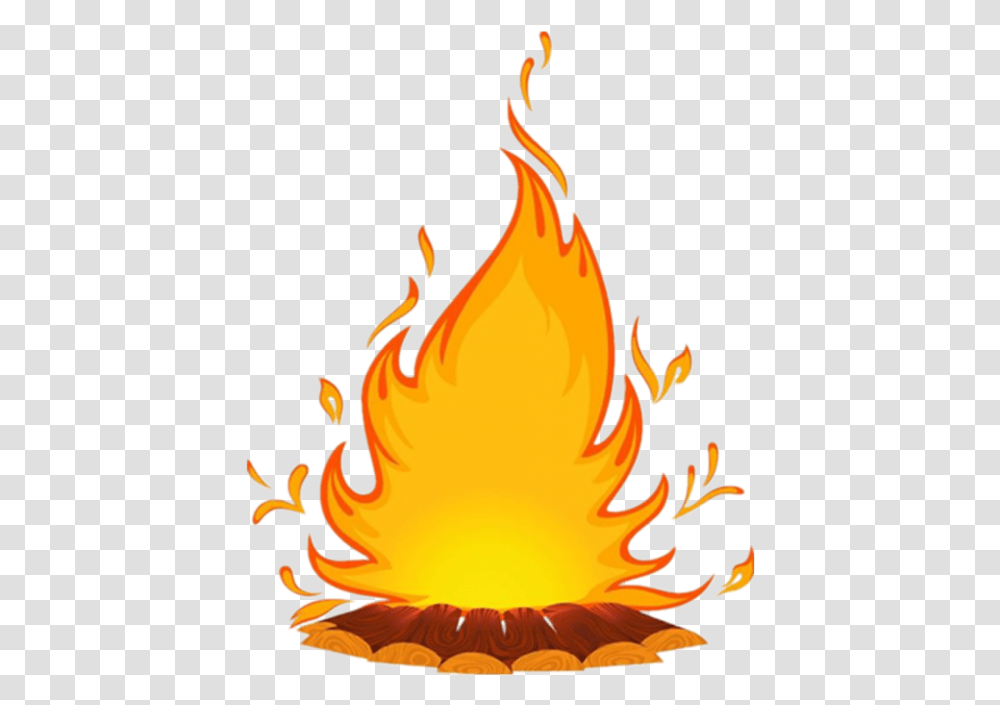 Bonfire Vector, Flame Transparent Png