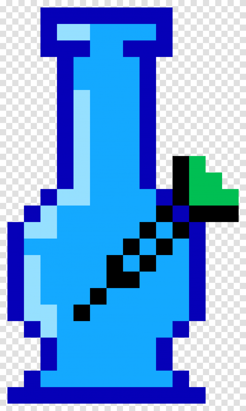 Bong Pixel Art, Cross Transparent Png