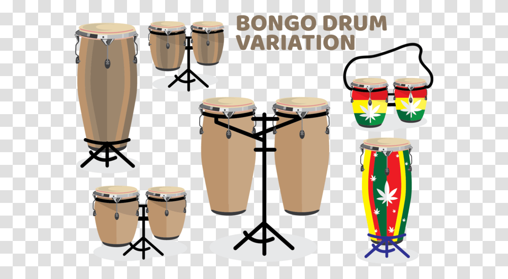 Bongo Drum, Percussion, Musical Instrument, Conga, Leisure Activities Transparent Png