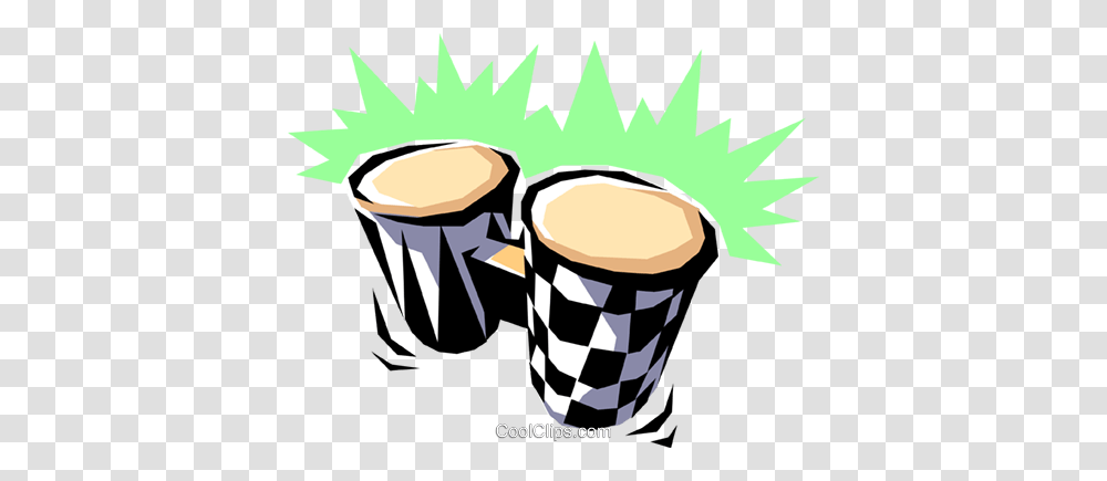 Bongo Drums Royalty Free Vector Clip Art Illustration, Beer, Alcohol, Beverage, Drink Transparent Png