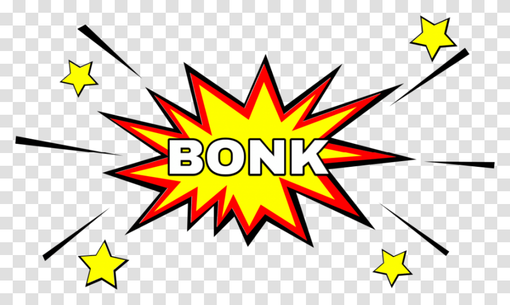 Bonk Clipart Explosion Comic Book, Lighting, Star Symbol, Outdoors, Nature Transparent Png