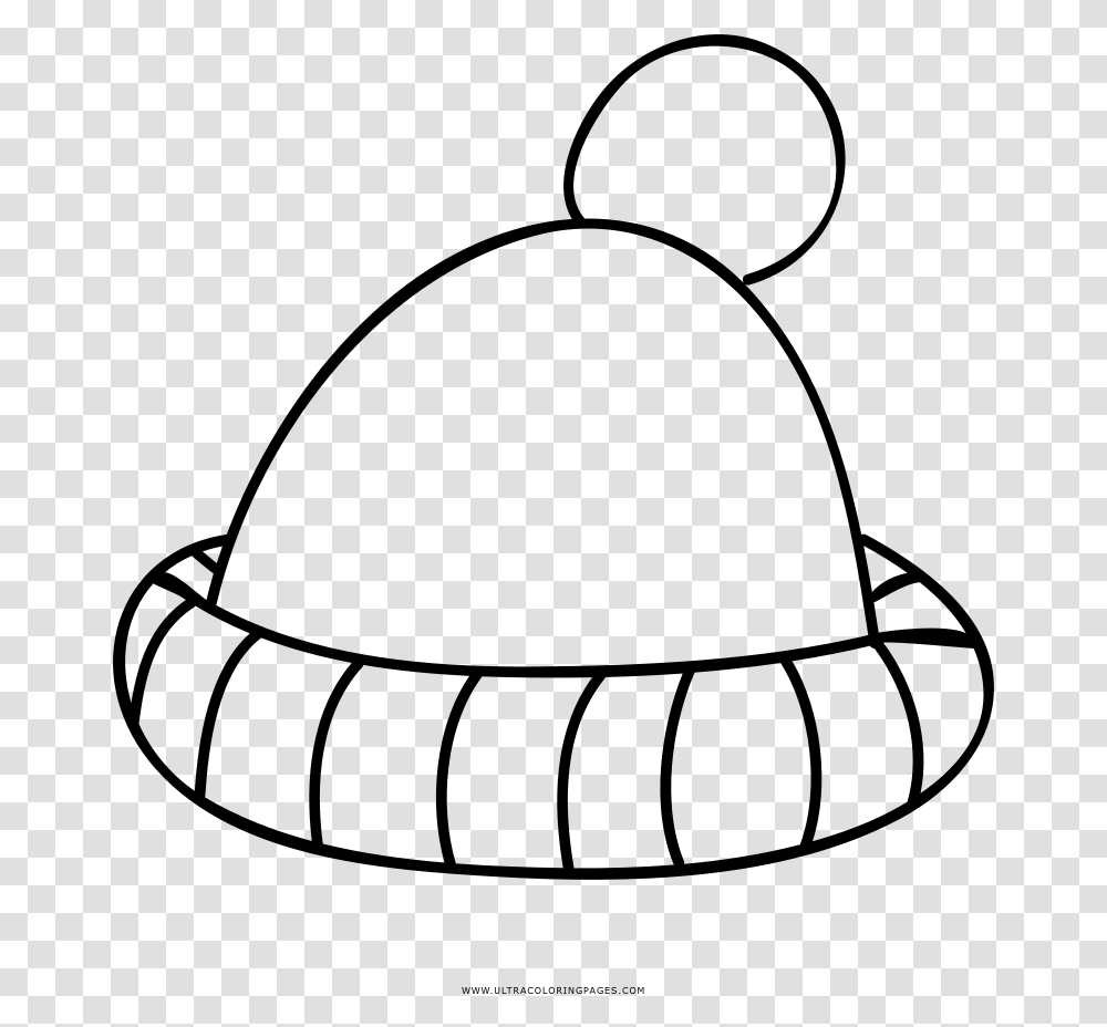 Bonnet Cap Drawing Clip Art Imagen De Gorro Para Colorear, Gray, World Of Warcraft Transparent Png