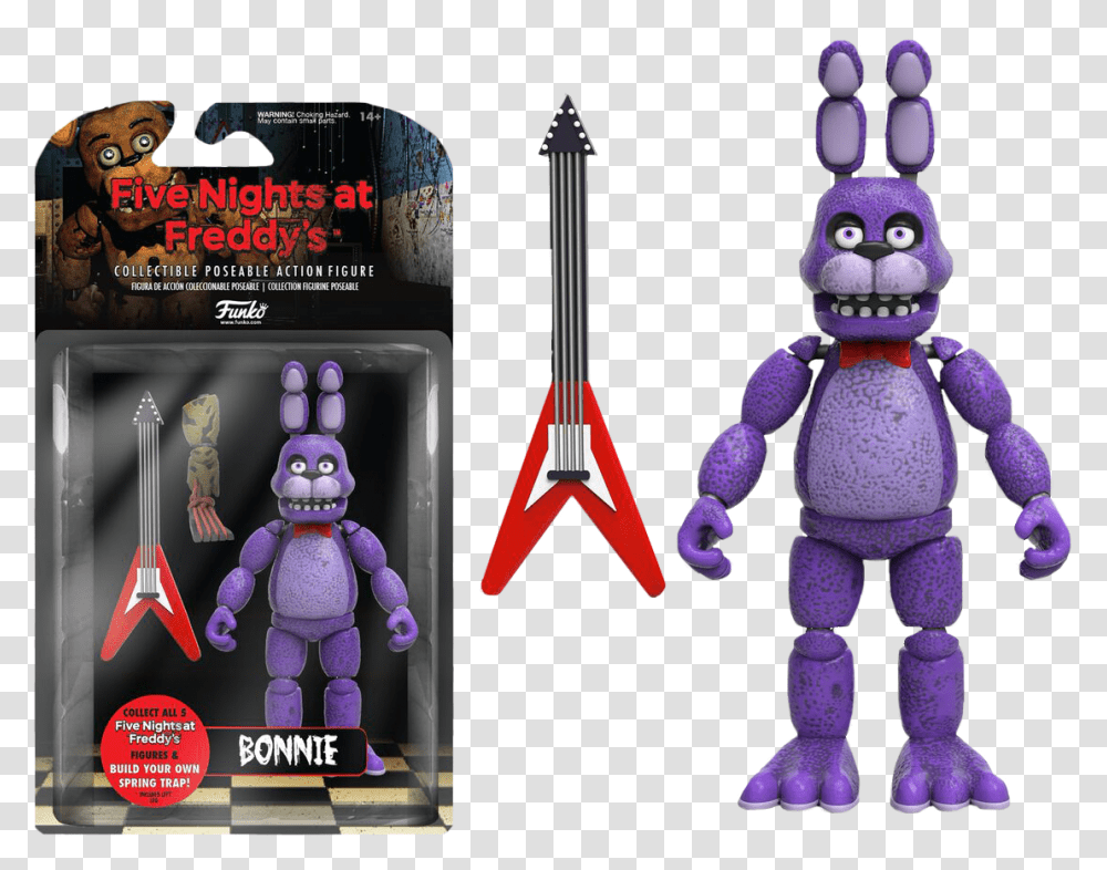 Bonnie 5 Action Figure, Robot, Toy Transparent Png