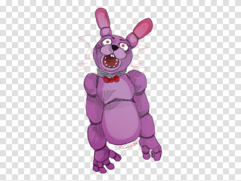 Bonnie Goes Rawr Bonnie From Five Nights At Freddy's Art, Mammal, Animal, Person, Wildlife Transparent Png