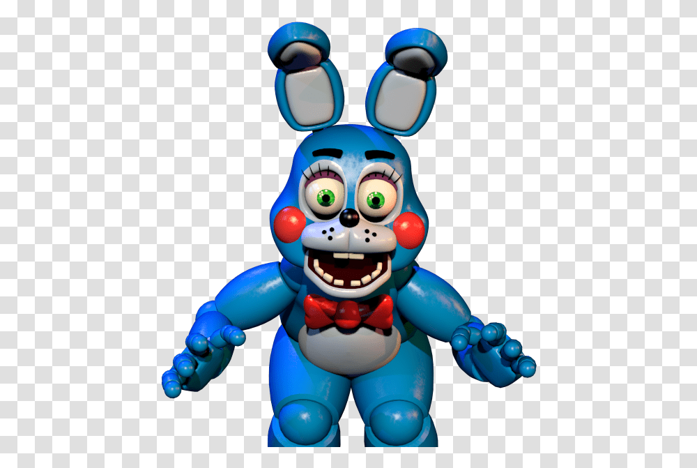 Bonnie Toy F Naf Drawing Withered Toy Bonnie Jumpscare, Figurine, Robot, Super Mario, Inflatable Transparent Png