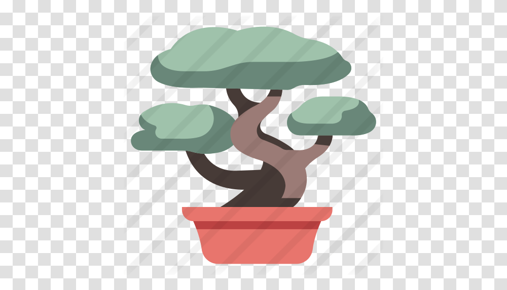 Bonsai Icon Tree Bonsai Free, Cushion, Plant, Pot, Pottery Transparent Png