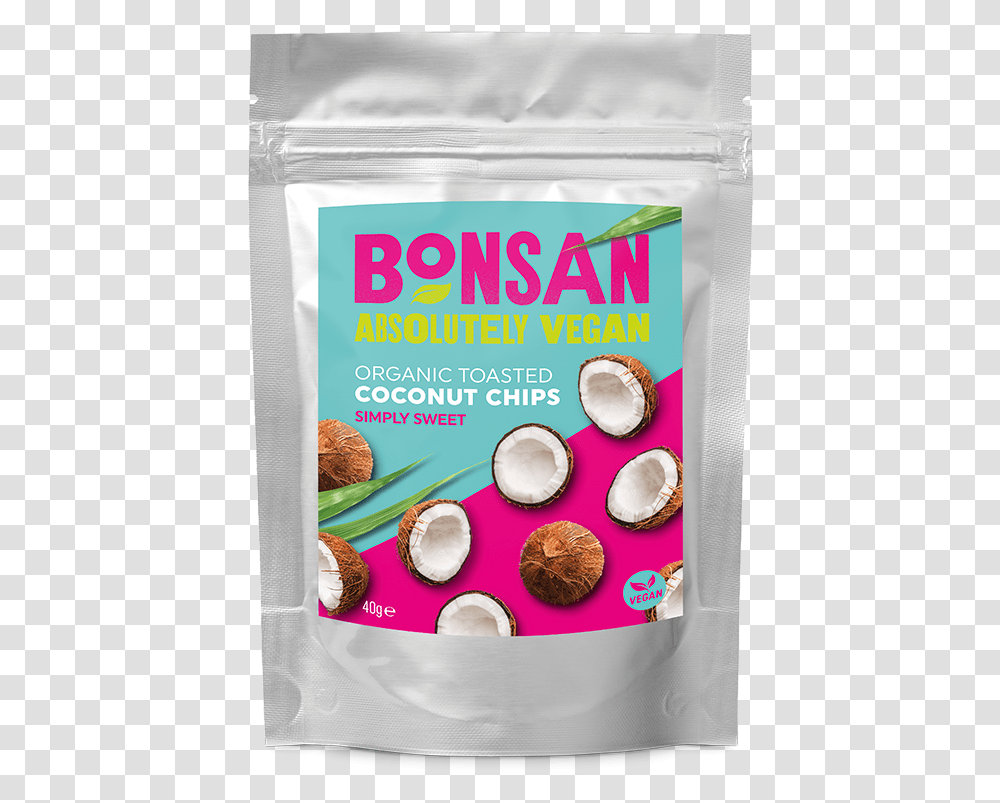 Bonsan Coconut Chips, Plant, Vegetable, Food, Fruit Transparent Png