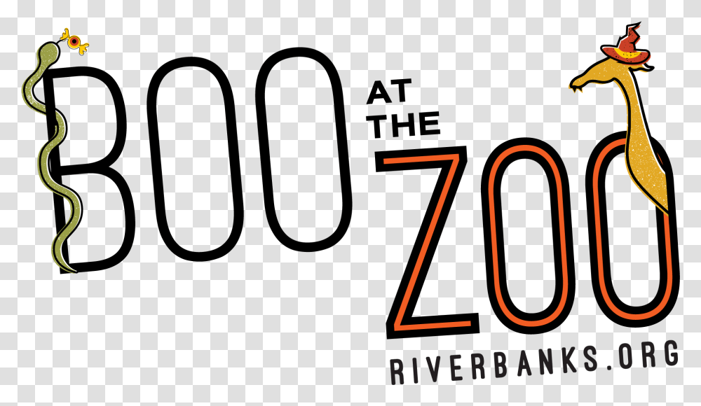 Boo At The Zoo Riverbanks, Number, Alphabet Transparent Png