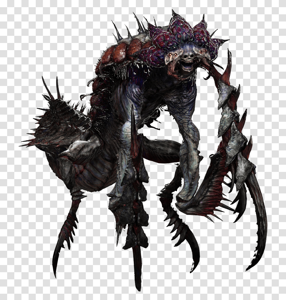 Boo Gleech Devil May Cry 5 Empusa Queen, Painting, Art, Dragon, Alien Transparent Png